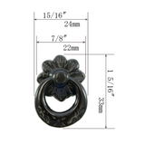 Patterned Ring Fine Handle 　  《　Ring Diameter  15/16" ( 24mm )　》