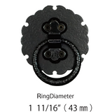Snowflake Fine Handle 　  《　Ring Diameter  1  11/16" ( 43mm )　》
