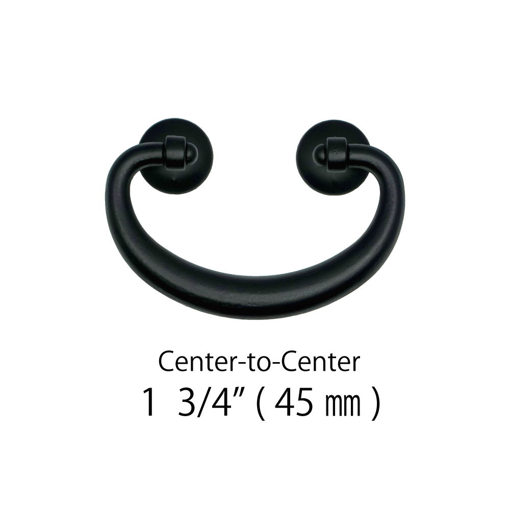 Wide Maruza Basic Handle  |  Center to Center    1  3/4”  ( 45mm ) -  2  9/16"  ( 65mm )