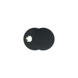 Hikiake Sliding Keyhole Cover Plate (Escutcheon) | Length 1" ( 25mm )