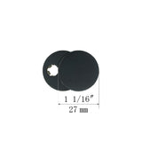 Hikiake Sliding Keyhole Cover Plate (Escutcheon) | Length 1" ( 25mm )