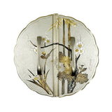 Washi Shikunshi Decorative Plate with Grip Handles | Height 7 1/2" ( 190mm )