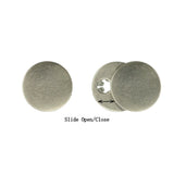 Hikiake Sliding Keyhole Cover Plate (Escutcheon) | Length 1" ( 25mm )