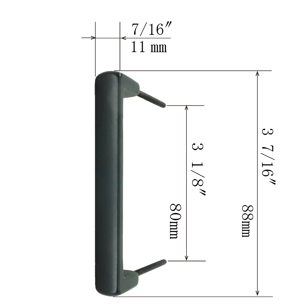 Basic Grip Handle 　《　Center to Center     3  1/8”  ( 80mm )　》