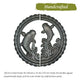 Double Handle Decorative Plate