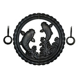 Handcrafted Koi Decorative Plate with Ring Pulls | Diameter 8 1/4" (210mm) or 10 1/4" (260mm)