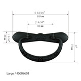 Pine & Plum Nagaza Basic Handle (Plum Blossom Motif)   |  Center to Center   1 3/4" ( 45mm ) - 2  9/16” ( 65mm )