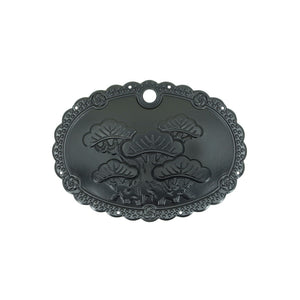 Pine & Plum Ornamental Key Plate | Length 3 9/16" ( 90mm ) - 6 5/16" ( 160mm )