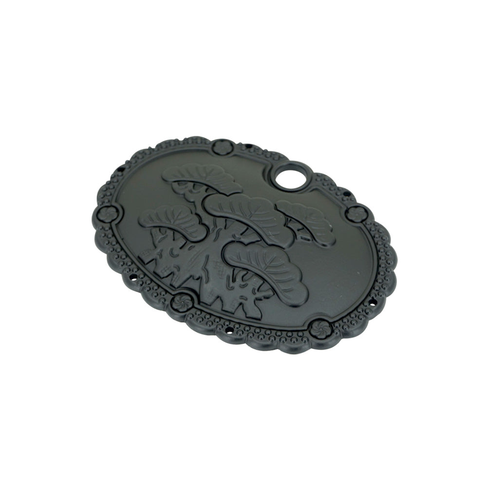 Pine & Plum Ornamental Key Plate | Length 3 9/16" ( 90mm ) - 6 5/16" ( 160mm )