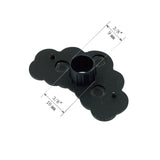 Pine Motif Keyhole Cover (Escutcheon Plate)