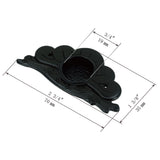 Pine & Plum Flash Door Pull | Interior Diameter 3/4" ( 19mm )