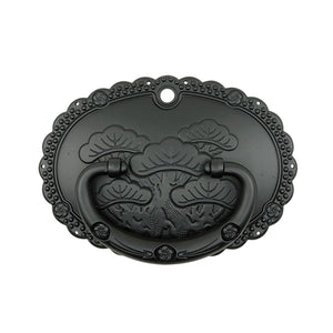 Pine & Plum Ornamental Key Plate with Handle | Length 3 9/16" ( 90mm ) - 6 5/16" ( 160mm )