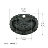 Pine & Plum Ornamental Key Plate with Handle