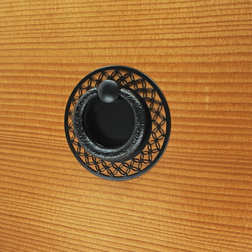 Shippo Brass Ring Pull | Diameter 2 3/4" (70mm)