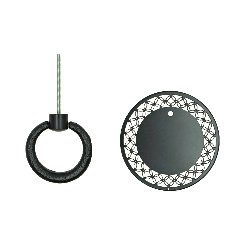 Shippo Brass Ring Pull | Diameter 2 3/4" (70mm)